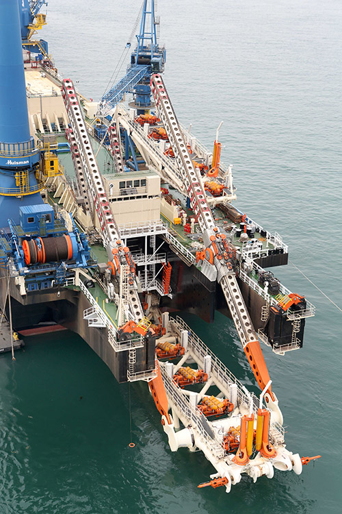 Nave Castorone - Costruzione componenti meccanici  Immagine