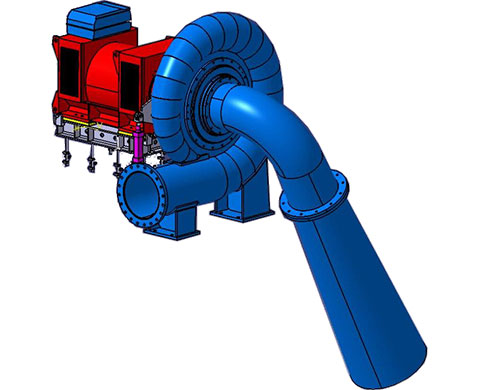 Fornitura  di turbine idroelettriche (piccole e medie dimensioni) Immagine